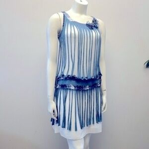 FARINELLI unique boho sleeveless dress. Size small (4-6). Excellent condition.